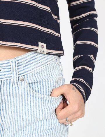 Bluza Pull&Bear, bleumarin