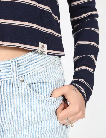 Bluza Pull&Bear, bleumarin