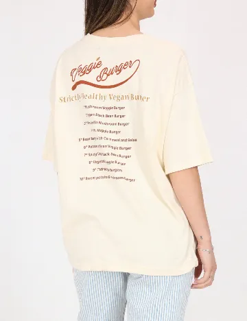 Tricou Pull&Bear, bej