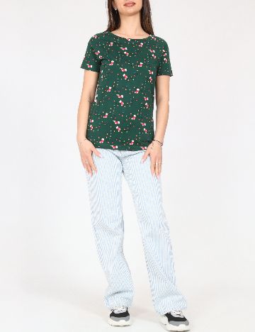 Tricou Pull&Bear, verde