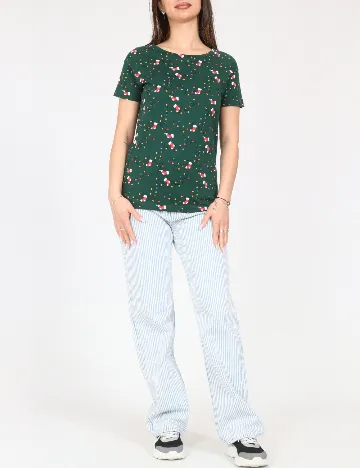 Tricou Pull&Bear, verde