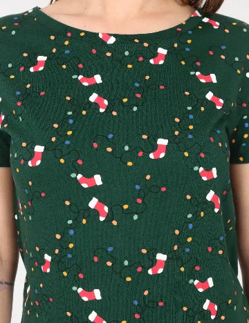 Tricou Pull&Bear, verde
