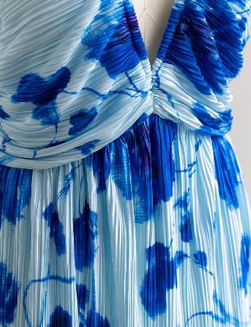 Rochie scurta SHEIN CURVE, albastru
