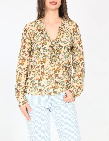 Bluza Zara, crem