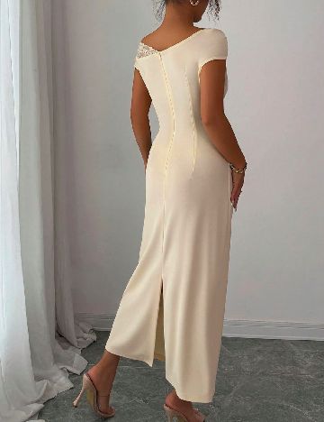 Rochie medie SHEIN, crem