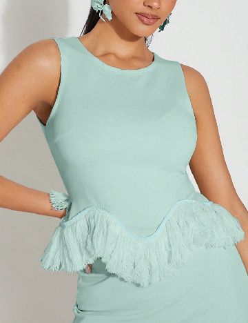 Bluza SHEIN, verde deschis