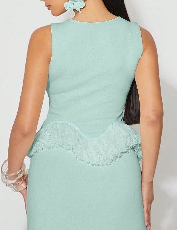 Bluza SHEIN, verde deschis