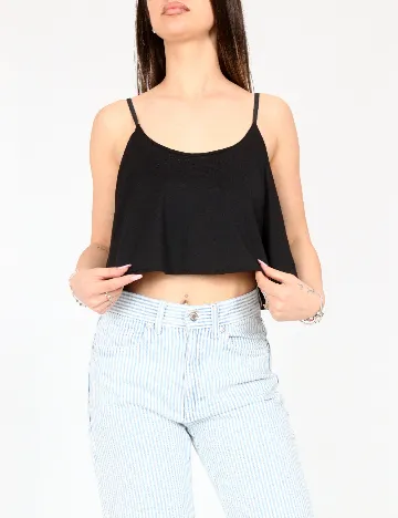 Top Zara, negru