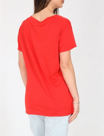 Tricou Pull&Bear, rosu