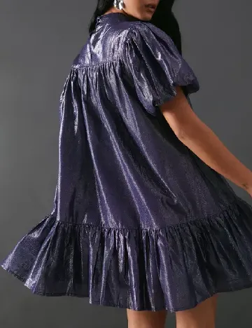 Rochie scurta WAREHOUSE, bleumarin