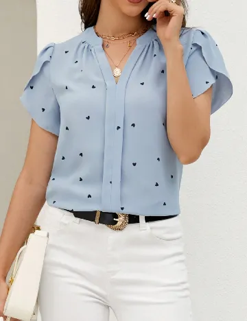 Bluza SHEIN, albastru