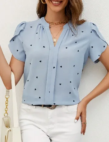 Bluza SHEIN, albastru