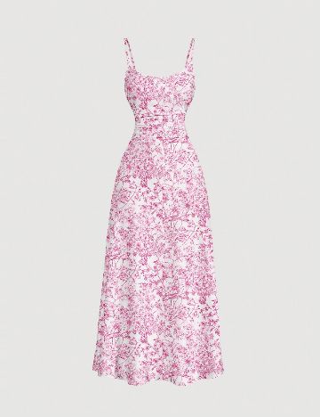 Rochie lunga SHEIN, roz