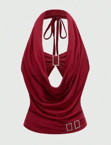 Bluza Romwe, rosu