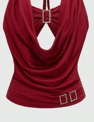 Bluza Romwe, rosu