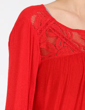 Bluza Pull&Bear, rosu