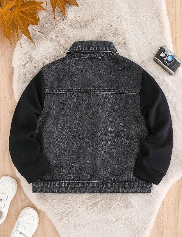 Jacheta Shein Kids, negru