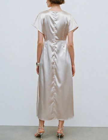 Rochie medie SHEIN, ecru