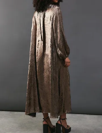 Rochie medie WAREHOUSE, maro