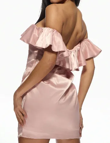 Rochie scurta SHEIN, roz