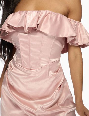 Rochie scurta SHEIN, roz