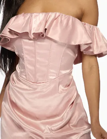 Rochie scurta SHEIN, roz