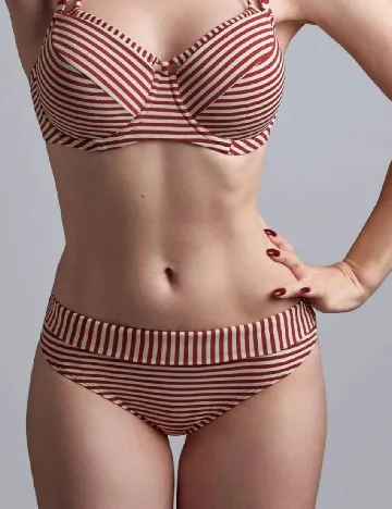 Chilot de  baie Marlies Dekkers, rosu/crem
