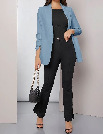 Blazer SHEIN, albastru