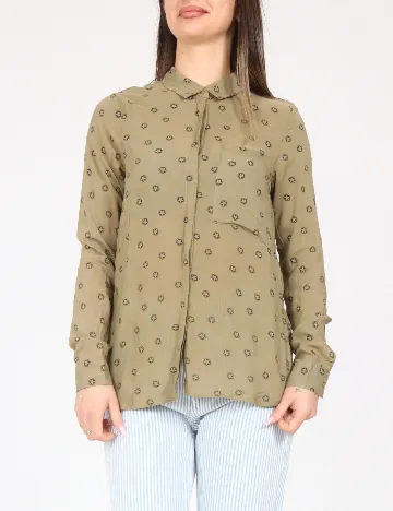 Camasa Pull&Bear, verde