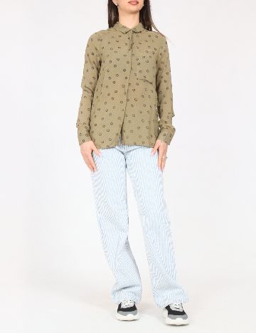 Camasa Pull&Bear, verde