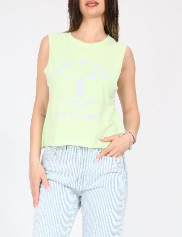 Top Pull&Bear, verde