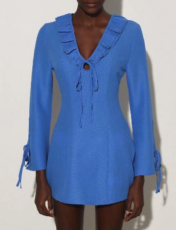 Rochie scurta SHEIN, albastru