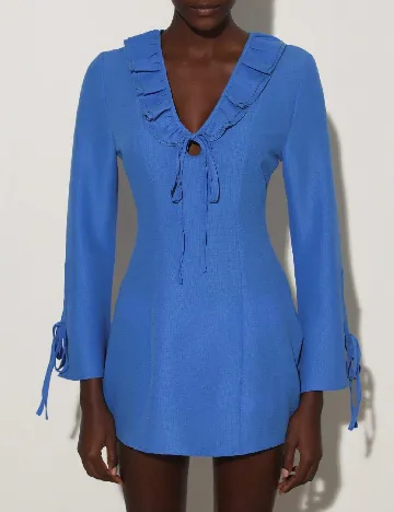 Rochie scurta SHEIN, albastru