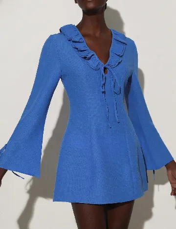 Rochie scurta SHEIN, albastru