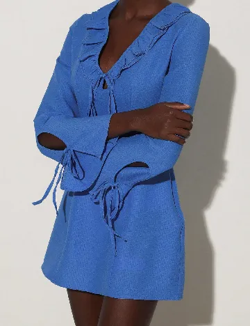 Rochie scurta SHEIN, albastru