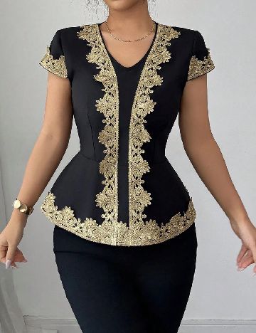 Bluza SHEIN, negru