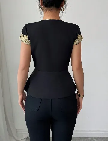 Bluza SHEIN, negru