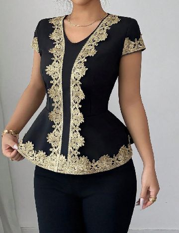 Bluza SHEIN, negru