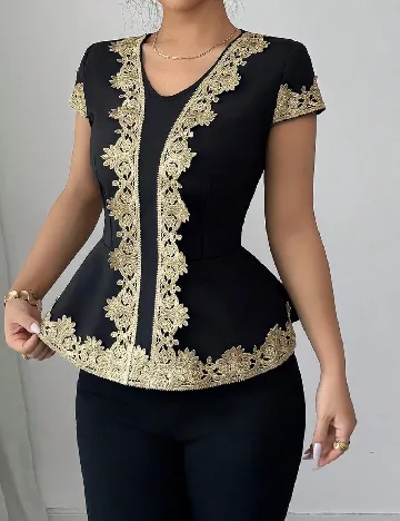 Bluza SHEIN, negru