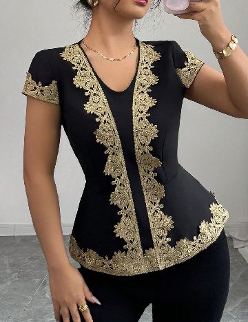 Bluza SHEIN, negru