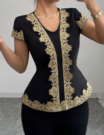 Bluza SHEIN, negru