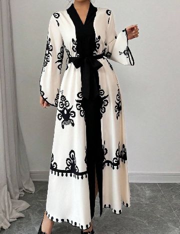 Rochie lunga SHEIN, ecru