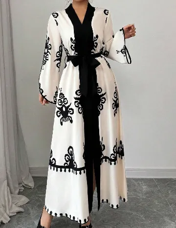Rochie lunga SHEIN, ecru