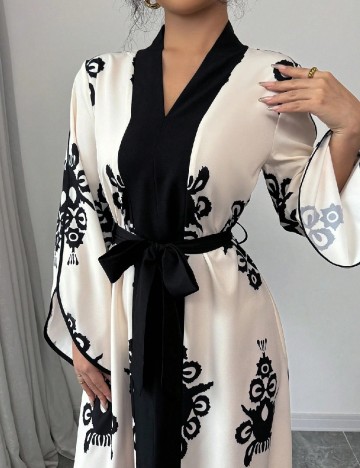 Rochie lunga SHEIN, ecru
