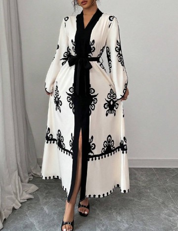 Rochie lunga SHEIN, ecru