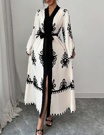 Rochie lunga SHEIN, ecru