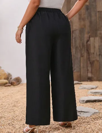 Pantaloni SHEIN CURVE, negru
