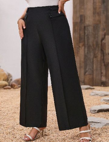 Pantaloni SHEIN CURVE, negru
