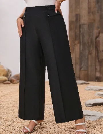 Pantaloni SHEIN CURVE, negru