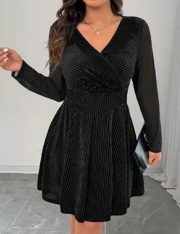 Rochie scurta SHEIN CURVE, negru
